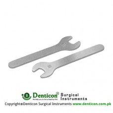 Wrench Pair Stainless Steel, N/A